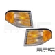 Parking Marker Signal Lights for 1994-1998 FORD MUSTANG - Left Right Sides Pair