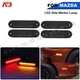 LED Smoke Front+Rear Turn Signal Side Marker Lights For 1990-05 Mazda Miata MX-5