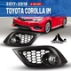 Fog Lights For 2017-2018 Toyota Corolla IM/2016 Scion IM w/Bezel+Switch+Wirings