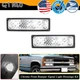 Fit For 88-98 Silverado Pickup Bumper Parking Lights Turn Signal Lamps Pair