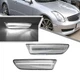 Clear LED Front Bumper Side Marker Light For 03-07 Infiniti G35 Coupe Skyline