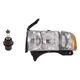 Headlight + Bulb Set Halogen For 1999-2002 Dodge Ram 1500 2500 3500