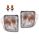 Clear For Toyota Tacoma 4WD Pre Runner 98 99-00 Front Signal Bumper Light W/bulb
