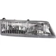 Headlight Passenger Side Halogen For 1995-1997 Mercury Grand Marquis GS LS