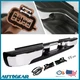 Chrome Rear Bumper Assembly for Chevy Silverado GMC Sierra 2500HD 3500 1999-2007