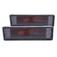 Anzo 511016 Chrome Clear Lens Parking/Signal Lights for 88-97 Nissan Hardbody