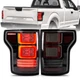 VLAND Full OLED Smoked Tail Lights w/Fancy  For Ford 2015-2020 F150 Rear Lamps