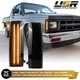 SMOKE Front Side Marker Light w/ Amber LED For 82-93 Chevy S10 / 83-94 Blazer