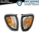 Parking Light Set Driver & Passenger Side Fits 2001-2004 Toyota Tacoma