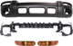 Front Bumper Absorber Kit for Jeep Liberty 2002-2004, 4-Piece with Bumper Cover