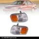 White LEFT+RIGHT Front Corner Lights Turn Signal Lamps For Toyota Corolla 98-00
