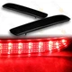 SMOKE LENS LED REAR BUMPER REFLECTOR BRAKE LIGHTS LAMP FIT 11-14 HONDA CR-Z/CR-V