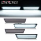 Bumper Side Marker Lights For Dodge Challenger 08-14 & Charger 11-14 Smoked 4pcs
