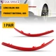 Red Lens Rear Bumper Reflector Marker Left & Right Pair For Kia Optima 2014-2015