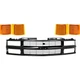 Grille Grill for Chevy Suburban Chevrolet C2500 Truck K2500 C3500 K3500 K1500