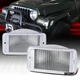 Fit 1997-2006 Jeep Wrangler TJ Crystal Clear Front Signal Lights Parking Lamps