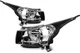 For 2012-2015 Chevy Cruze 4-Door Sedan Headlight Assembly Black Headlamp