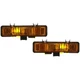 Pair Set of 2 Turn Signal Lights Lamps Front Left-and-Right for Chevy Olds Jimmy