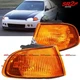 For 92-95 Honda Civic Coupe Hatchback JDM Amber Turn Signal Corner Lights