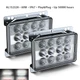 2X Headlights Hood Light LED For Deere 7030 Series: 7130 7230 7330 A+