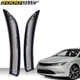 Fit For 2015-2017 Chrysler 200 Amber Led Side Marker Lights Smoked Lens 2PC