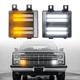 Dynamic LED Turn Signal Lights for C10 turn signal parking light, clear lens