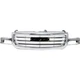 All Chrome Grille Assembly For 2003-2006 GMC Sierra 1500 With Emblem Provision