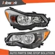 Labwork Headlight For Subaru Impreza 2012-15&Crosstrek 12- 16 Halogen Pair LH+RH