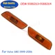 Pair Turn Signal Parking Light housing For Volvo S80 1999-2006 9188263 9188264
