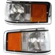 For 1990-1994 Lincoln Town Car Side Marker Lights Pair Driver and Passenger