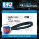 4 Rib Multi V Drive Belt fits CHEVROLET CORVETTE C6 7.0 2006 on LS7 QH 12585476