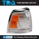 TRQ Corner Light Chrome Fits 1992-1995 Toyota Pickup TO2520129 TO2521129