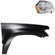 Headlamp Kit For 2005-2007 Jeep Grand Cherokee Passenger Side w/ Fender Halogen