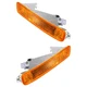 Pair of Daytime Running Lights For Honda Accord 1994-1995 HO2531107 HO2530106