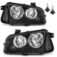 Headlights For 2006-2010 Dodge Charger Headlamps w/ Corner Lights W/Bulbs Pair