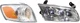 CAMRY 00-01 HEAD LAMP RH Assembly Halogen 2-pc Kit with Corner Light