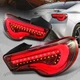 For Scion FRS FT86 Subaru BRZ DRL Red Housing/Clear Lens LED Tail Lights Lamp