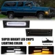 2PCS LED Front Side Marker Light For 81-91 Chevrolet GMC C10 C20 C30 Blazer C/K