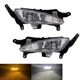 Pair of LED Amber Front Fog Lamp w/White DRL Light For 2011-2013 Kia Optima