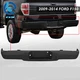 Black Complete Rear Steel Bumper Assembly Fit For Ford F150 Truck 2009-2014