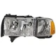 Halogen Headlight For 1999-2002 Dodge Ram 1500 2500 w/ Sport Package Driver Side