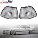 Corner Lights For Bmw E36 3-Series 4Dr Sedan/Hatchback 1992-1998 White YI