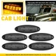 5PCS 6LEDs Raised Amber Roof Clearance Marker Lights Fit Freightliner Cascadia