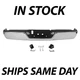 NEW Complete Steel Chrome Rear Bumper Assembly for 2009-2018 Dodge RAM 1500 Pkup NEW Complete Steel Chrome Rear Bumper Assembly for 2009-2018 Dodge RAM 1500 Pkup