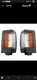 Corner Light Set For 1990-1994 Nissan D21 Left and Right Side With Black Trim