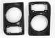 Fit For Toyota 1981-87 Land Cruiser FJ60 Headlamp Door Light Case MATTE BLACK