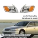 For 1997-1999 Toyota Camry US-Spec 2x Crystal Front Corner Light Parking Light