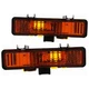 Front Driver & Passenger Front Parking/Signal Light Assemblies Chevy GMC