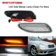 White LED Lights Bar Bumper Side Marker For Benz 2001-2007 Mercedes W203 C Class