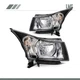 For 2011-14 2015 Chevy Cruze 4-Door Sedan Headlights Assembly Pair Black Housing